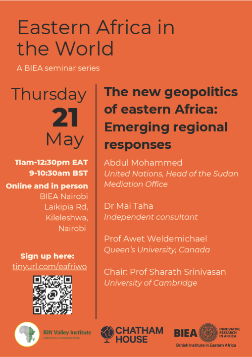 The new geopolitics of eastern Africa