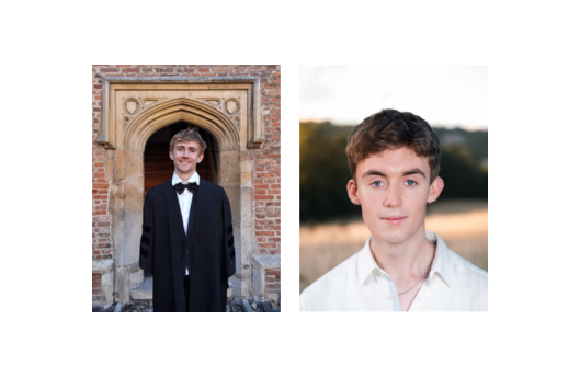 Photo of Ed Parker, left, and Tomos Davies, right
